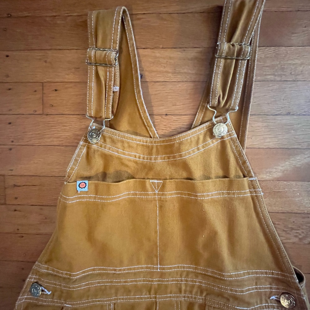 Big Bud Press Overalls size SMALL spicy mustard - Picture 6 of 8